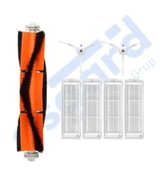 Xiaomi Mop 2 Pro (MJST1SHW) -Mop 2 Lite Uyumlu 1 Ana Fırça 2 Yan Fırça 4 Filtre PKT-iasgf0000364