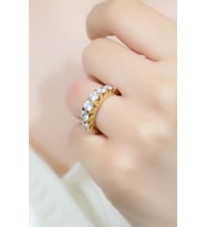 YARIM TUR YÜZÜK 14 AYAR A044569