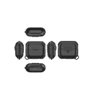 Apple Airpods 3. Nesil Uyumlu Zore Airbag 16 Silikon 1-1 Su Geçirmez Kılıf (Siyah)