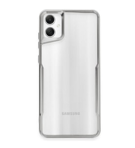 Samsung Galaxy A05 Kılıf Boyi Silikon Kapak - Gümüş