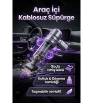 Güçlü Vakum ve Üfleme Özellikli Kablosuz Süpürge