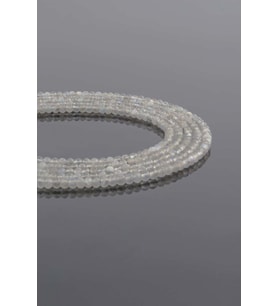Labradorit Doğal Taş Parlak Küre Kristal Kesim 3x2mm Dizi