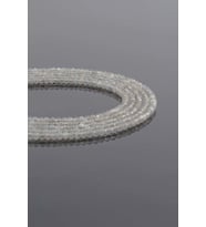 Labradorit Doğal Taş Parlak Küre Kristal Kesim 3x2mm Dizi