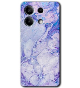 Xiaomi Redmi Note 13 Kılıf HD Desen Baskılı Kılıf - Spots Lilac