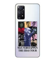 Xiaomi Redmi Note 12 PRO 4G Uyumlu Max Verstappen Tasarımlı Şeffaf Telefon Kılıfı