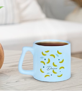 BK Gift Kişiye Özel İsimli Pastel Mavi Middle Kupa Bardak-16, Arkadaşa Hediye, Ev Hediyesi, Doğum Günü Hediyesi, Ofis Hediyesi