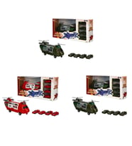 4782 Sun-Ryl-Mxx-Garaj Set Poli̇s Ambulans Asker Taşiyici Heli̇kopter Arb 3R