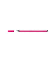 Stabilo Keçe Uçlu Boya Kalemi 1 MM Fosforlu Pembe 68/056 (10 Lu Paket) (Karışık)