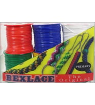 Pepperbell Rexlace makaralar 50yd 6/pkg-primary, diğer, çok renkli