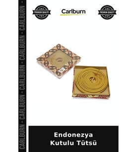 Özel Üretim Aromatik Kutu Ev Kokusu Dekoratif Hediye Endonezya Kutulu Tütsü