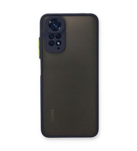 Xiaomi Redmi Note 11 Kılıf Montreal Silikon Kapak - Lacivert
