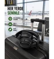 Katlanabilir Usb-c Şarjlı Bluetooth Kulaklık