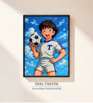 Kaptan Tsubasa 3D Tablo 15×20 cm