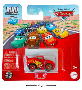 Disney Pixar Cars - Mini Racers - Lightning Mcqueen