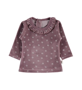 Civil Baby Mini Pati Empirme 6-18 Ay Sweatshirt - Kahve