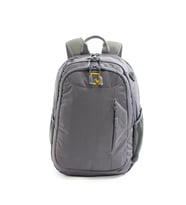 Unisex Günlük Sırt Çantası Seyahat Çantası Treeking Yürüyüş Çantası 42*30 Cm Outdoor Kamp Çantası (Gri)