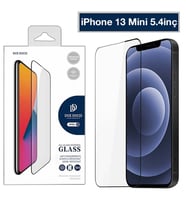 Dux Ducis iPhone 13 Mini 5.4inç Tempered Cam Ekran Koruyucu 10D Full Kaplama (Siyah)
