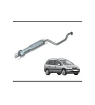 Opel Zafira (a) 1,6-1,8-2,0i 16v Uyumlu Orta Susturucu Egzoz Eksoz 99-03