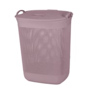 Klassy Damla Büyük Boy Kirli Çamaşır Sepeti – 65 Lt (Pembe)