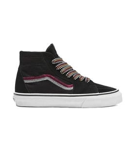 Vans Sk8-Hi Tapared Kadın Günlük Ayakkabı VN0009QPBMA1 Siyah