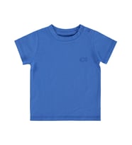 Civil Baby Balık Nakışlı 6-18 Ay Tişört - Gri