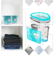 600 ML Nem Alıcı Rutubet Giderici Aparat - Limonlu Mutfak Salon Banyo Küf Koku Alıcı Granül
