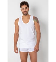 Miorre %100 Pamuk Comfort Erkek Atlet (Beyaz)
