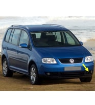VW Touran 2003-2006 Ön Tampon Sol Sis Farı Kapağı 1T0853665A