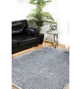 Dijital Kaymaz Yıkanabilir Gri Minimalist Salon Halısı Mutfak Halısı Koridor Halısı Yolluk HLN1225