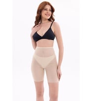 LYYN Ten Mı Emay 2705 Lazer Tül Toparlayıcı Paçalı Boxer Hayalet Korse