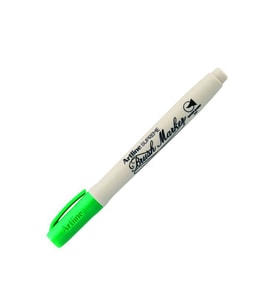 Artline Supreme Brush Marker Esnek Fırça Uçlu Kalem Yeşil 