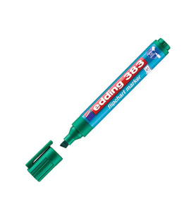 Edding E-383 Flipchart Kalemi Cap Off Yeşil