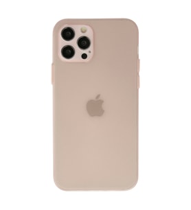 Iphone 12 Kılıf Silikon - Pembe