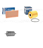 Bosch Filtre Bakım Seti Volvo V40 1.8 2.0 Benzin 1999-2005 Hava + Yağ f. + Yakıt Filtre Bosch