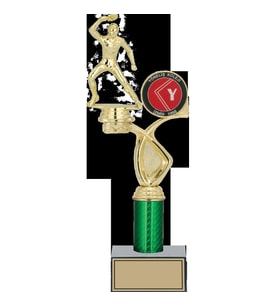 ODAK KUPA - Figürlü Kupalar - Masa Tenisi Erkek Figürlü Kupalar FG-018 C - 34 cm
