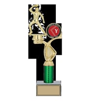 ODAK KUPA - Figürlü Kupalar - Masa Tenisi Erkek Figürlü Kupalar FG-018 C - 34 cm
