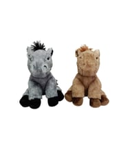 PB31558-23 Peluş Oturan At 23 cm
