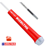 İzeltaş Elektronikçi Klemens Tornavida Düz Uçlu 2.5x80