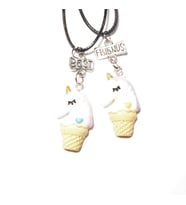 TEDZ COLLECTİON İce Unicorn Arkadaşlık Kolyesi