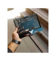MOTORSİKLET PLAKALIK REGAL RAPTOR  MOTOR PLAKALIK  KİŞİYE ÖZEL PLAKALIK