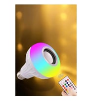 Mey İthalat® Lamba Led Hoparlör Dayanıklı ve Uzun Ömürlü Bluetooth Hoparlör