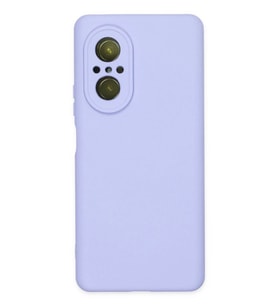 Newface Huawei Nova 9 SE Kılıf Nano içi Kadife Silikon - Lila