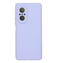 Newface Huawei Nova 9 SE Kılıf Nano içi Kadife Silikon - Lila