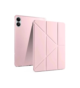 Xiaomi Redmi Pad Pro 12.1 Kılıf Kalemlikli Mars Tablet Kılıfı - Rose Gold