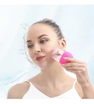 Slikon Yüz Buz Masaj Rulosu Yüz Sıkılaştırıcı Ice Face Roller Pembe Renk