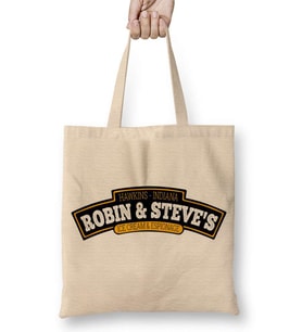 Stranger Things Robin Steve's Bez Çanta Uzun Saplı