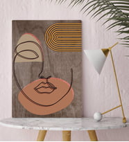 BK Home Modern Art Tasarımlı Kanvas Tablo-11