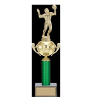 ODAK KUPA - Figürlü Kupalar - Voleybol Erkek Figürlü Kupalar FG-050 A - 43 cm