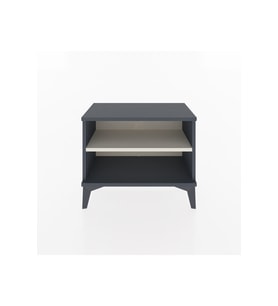 Arges Komodin Tek Raflı 60x30x48 Antrasit-Aytaşı