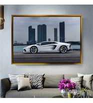 Altın Çerçeveli dekoratif tablo l411 (Gold)